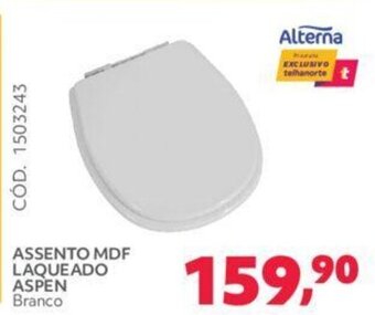 Telhanorte ASSENTO CONVENCIONAL ALMOFADADO PERFUMADO Branco oferta