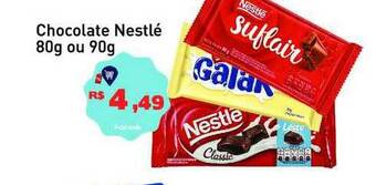 Tonin Superatacado Chocolate Nestlé 90g oferta
