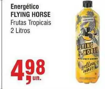 Higa Atacado Energético Flying Horse Frutas Tropicais 2L oferta