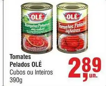 Higa Atacado Tomates Pelados Olé Cubos Ou Inteiros 390g oferta
