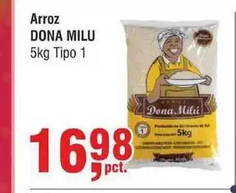Higa Atacado Arroz Dona Milu Tipo 1 5kg oferta