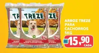 Supermercados Mateus ARROZ TREZE PARA CACHORROS 5KG oferta