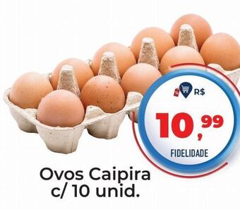 Tonin Superatacado Ovos caipira 10un oferta