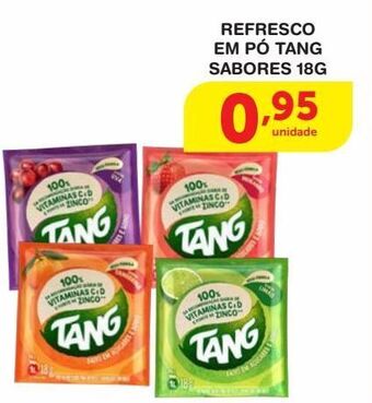 Roldão Refresco em pó tang sabores 18g oferta