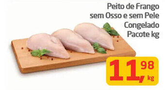 Tenda Atacado Peito de Frango sem Osso e sem Pele Congelado Pacote kg oferta