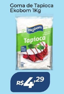 Atakarejo Goma de Tapioca Ekobom 1kg oferta