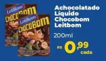 Achocolatado Líquido Chocobom LeitBom 200ml