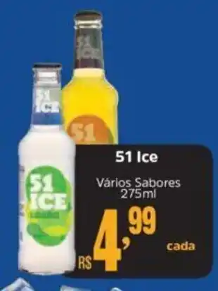 Supermercados Mateus 51 Ice Vários Sabores 275ml oferta