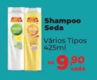 Supermercados Mateus Shampoo Seda Vários Tipos 425ml oferta