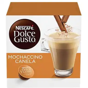 Super Lagoa Nescafe capsula dolce gusto 272g mochaccino canela oferta