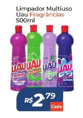 Atakarejo Limpador Multiuso Uau Fragrancias 500ml oferta