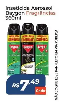 Atakarejo Insecticida Aerosal Baygon Fragrancias 360ml oferta
