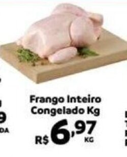 Max Atacadista Frango Inteiro Congelado Kg oferta