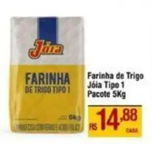 Max Atacadista Farinha de Trigo Jóia Tipo 1 Pacote 5Kg oferta