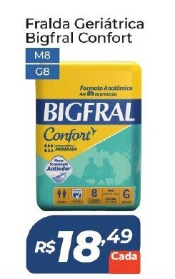Fralda Geriatrica Bigfral Confort