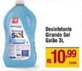 Max Atacadista Desinfetante Girando Sol Galão 3L oferta