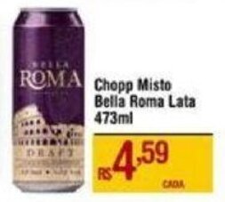Max Atacadista Chopp Misto Bella Roma Lata 473ml oferta