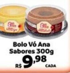 Max Atacadista Bolo Vó Ana Sabores 300g oferta
