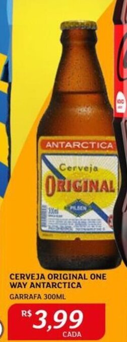 Assaí Atacadista CERVEJA ORIGINAL ONE WAY ANTARCTICA GARRAFA 300ML oferta