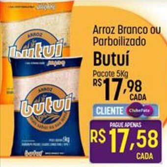 Muffato Arroz Branco ou Parboilizado Butuí Pacote 5Kg oferta