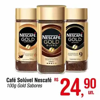 Fort Atacadista Café Solúvel Nescafé 100g Gold Sabores oferta