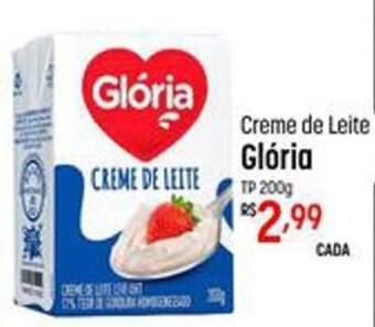Muffato Creme de Leite Glória TP 200g oferta