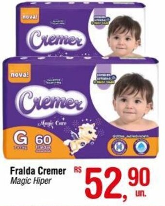 Fralda Cremer Magic Hiper