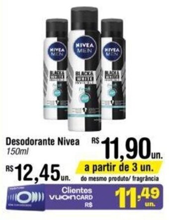 Fort Atacadista Desodorante Nivea 150ml oferta