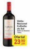 Supermercados Princesa Vinho nacional colheita do sul 1lt oferta