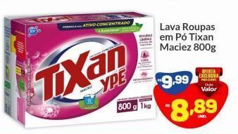 Lava roupas em pó tixan ypê 800g