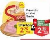 Supermercados Princesa Presunto cozido sadia oferta