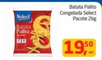 Tenda Atacado Batata palito congelada select pacote 2kg oferta