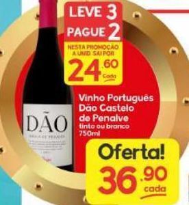Vinho português dão castelo de penalve 750ml