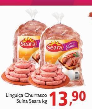 Supermercados ABC Linguiça churrasco suína seara kg oferta