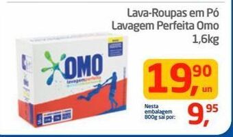 Tenda Atacado Lava-roupas em pó lavagem perfeita omo 1,6kg oferta