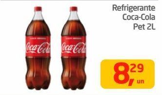 Tenda Atacado Refrigerante coca-cola pet 2l oferta