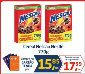 Tenda Atacado Cereal nescau nestlé 770g oferta