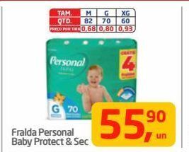 Tenda Atacado Fralda personal baby protect & sec oferta