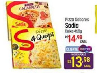 Muffato Pizza Sabores Sadia Caixa 450g oferta