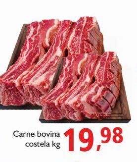 Supermercados ABC Carne bovina costela kg oferta