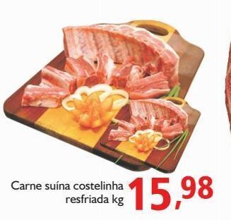 Supermercados ABC Carne suína costelinha resfriada kg oferta
