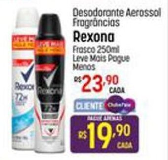 Desodorante Aerossol Fragrancias Rexona
