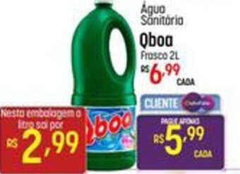 Muffato Água Sanitaria Qboa Frasco 2L oferta