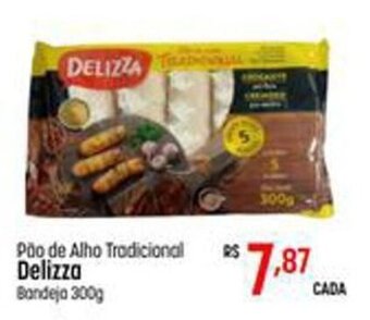 Muffato Pão de Alho Tradicional Delizza Bandeja 300g oferta