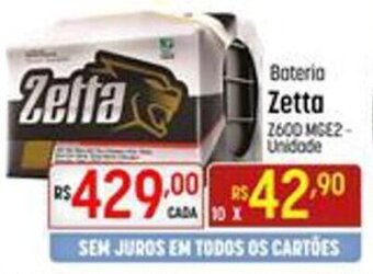 Muffato Bateria Zetta oferta