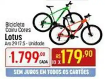 Muffato Bicicleta Coiru Cores Lotus oferta