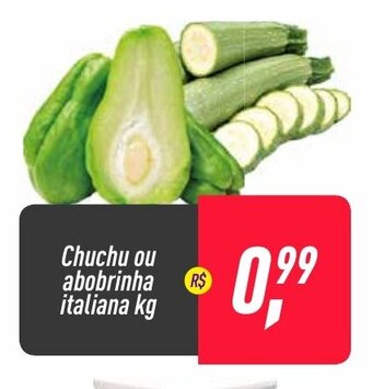 Chuchu ou Abobrinha Italiana 1kg