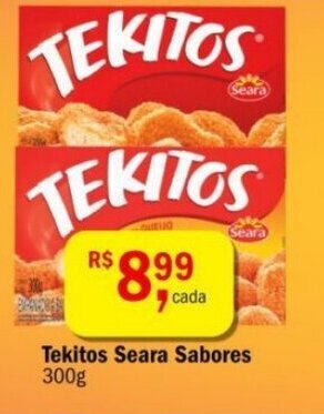 Ultrabox Tekitos Seara Sabores 300g oferta
