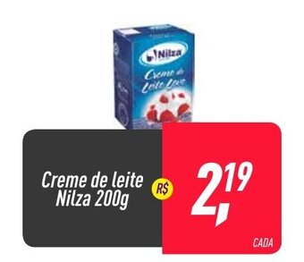 Frangolândia Creme de leite Nilza 200g oferta
