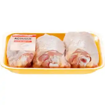 Sobrecoxa de frango resfriada - peso aprox. 700g
